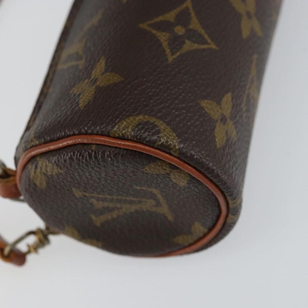 LOUIS VUITTON Monogram Papillon Pouch LV Auth BA8764 - Picture 15 of 16